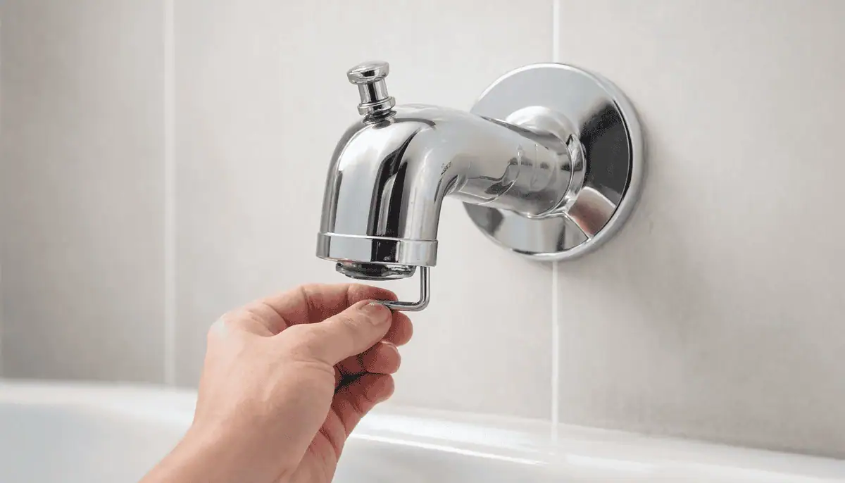 Bathtub Faucet Step - Remove Spout