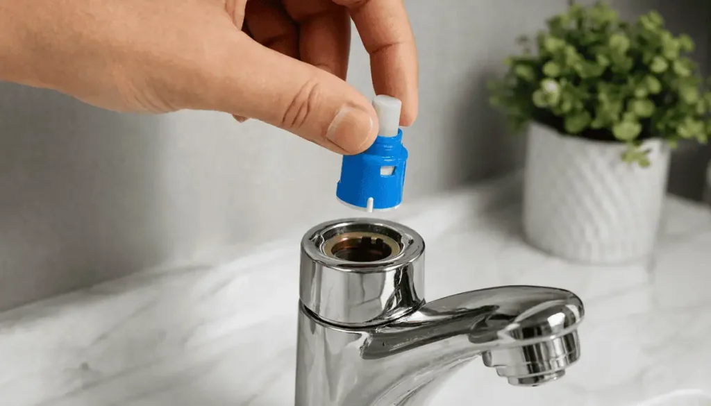 Faucet Cartridge Step - Lift Out