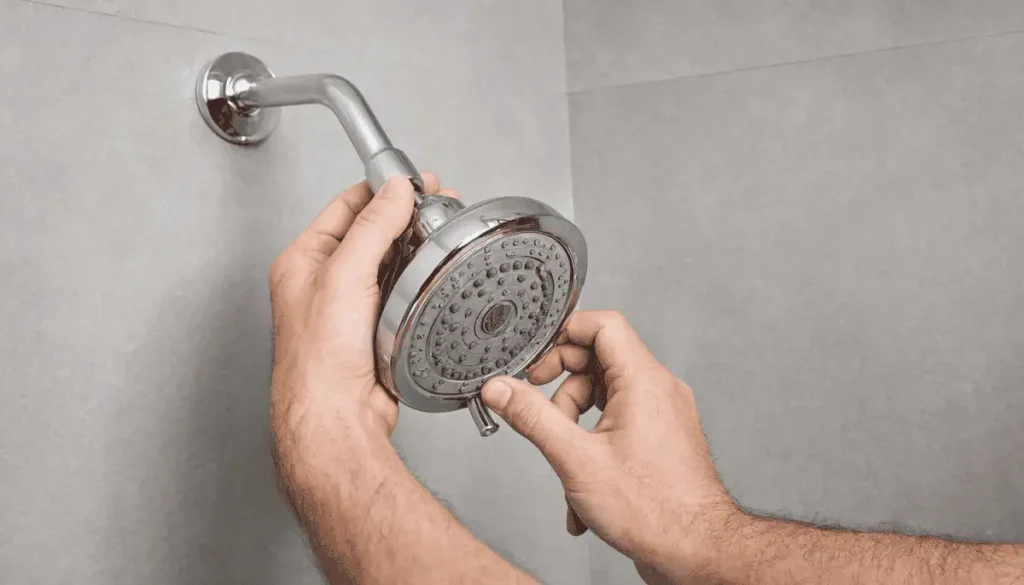 Shower Head Step - Install New