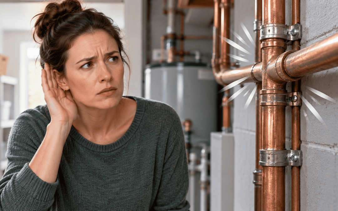 Banging or Whistling Pipes? Here’s What It Means