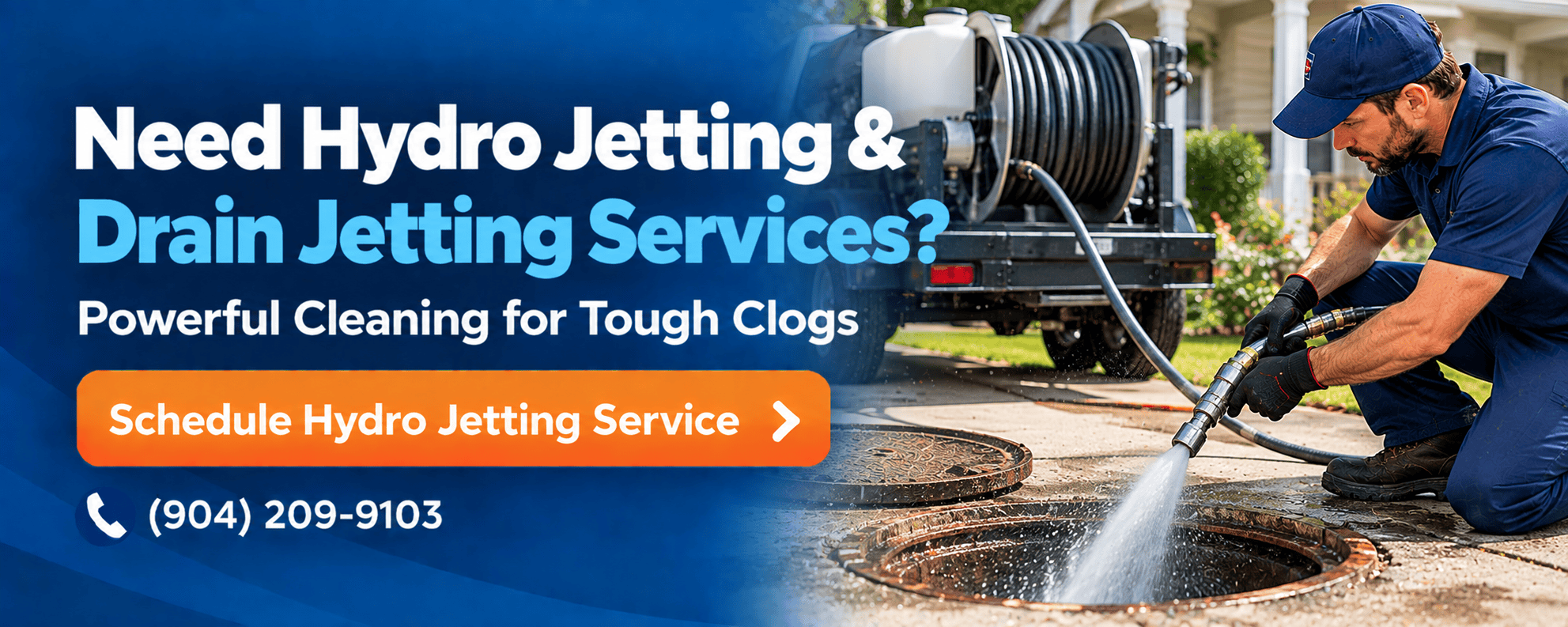 Hydro Jetting Service Banner