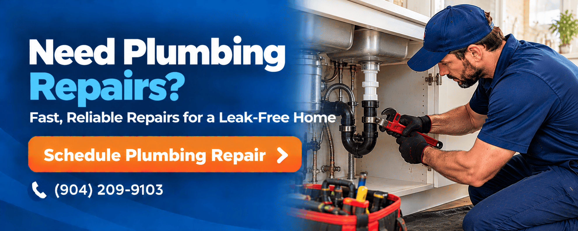 Plumbing Repairs Banner